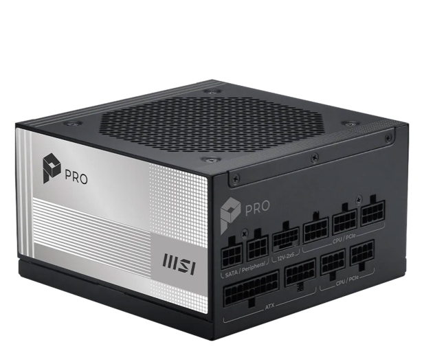 MSI PRO A850PL PCIE5 850W 80 Plus Platinum - 1524481 - zdjęcie 4